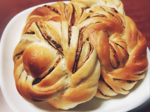 短時間◎ふわふわ◎コーヒーねじりパン